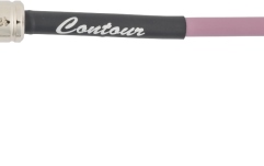 Cablu de instrument Fender Contour Coiled Burgundy Mist 9m (30')