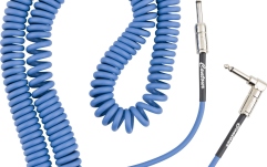 Cablu de instrument Fender Contour Coiled Lake Placid Blue 9m (30')