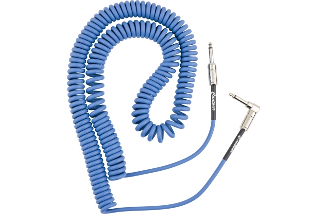Cablu de instrument Fender Contour Coiled Lake Placid Blue 9m (30')