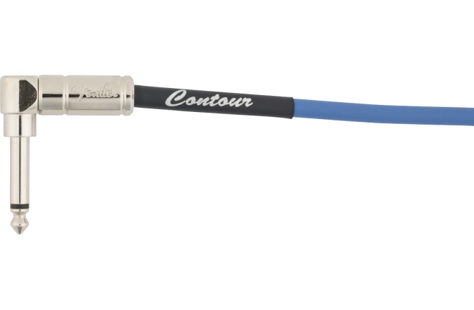 Cablu de instrument Fender Contour Coiled Lake Placid Blue 9m (30')