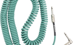 Cablu de instrument Fender Contour Coiled Sherwood Green 9m (30')	