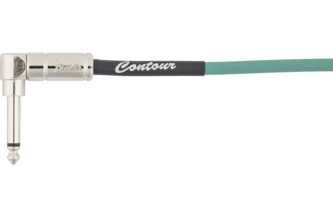 Cablu de instrument Fender Contour Coiled Sherwood Green 9m (30')	