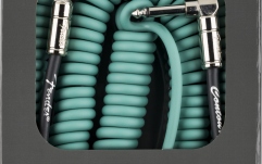 Cablu de instrument Fender Contour Coiled Sherwood Green 9m (30')	