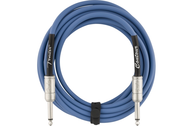 Cablu de instrument Fender Contour Lake Placid Blue 4.5m (15')