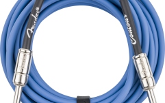 Cablu de instrument Fender Contour Lake Placid Blue 5.5m (18.6')