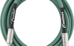 Cablu de instrument Fender Contour Sherwood Green 4.5m (15')
