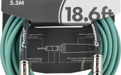 Cablu de instrument Fender Contour Sherwood Green 5,5m (18.6')