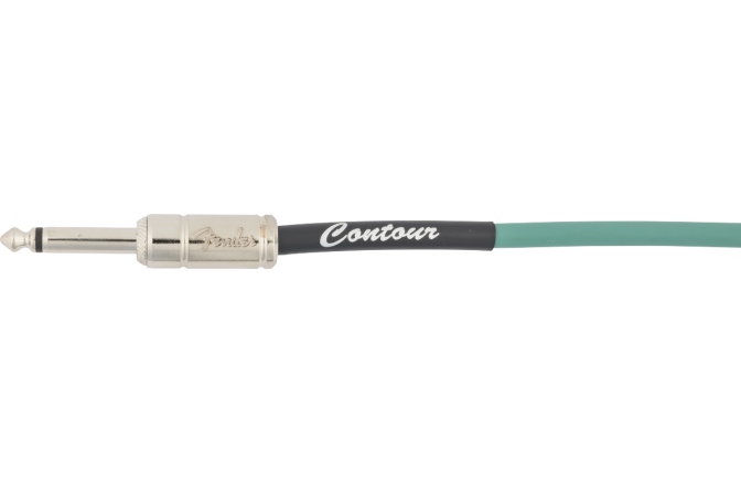 Cablu de instrument Fender Contour Sherwood Green 5,5m (18.6')