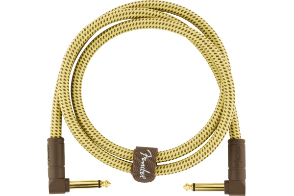 Deluxe Series Instrument Cable Angle/Angle 3' Tweed
