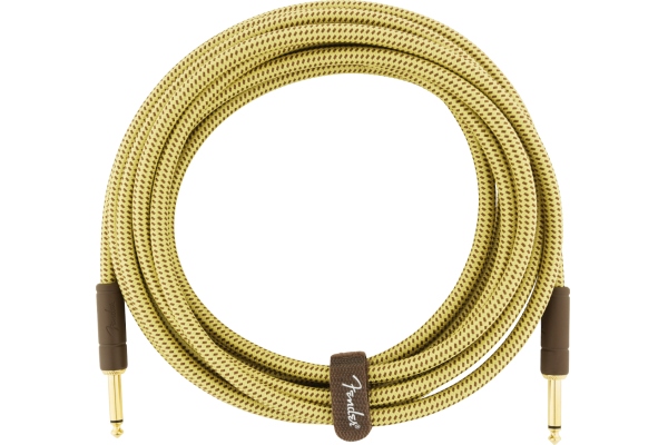 Deluxe Series Instrument Cable Straight/Straight 15' Tweed