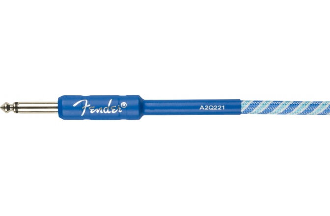 Cablu de Instrument Fender Icicle Holiday Cable 3m Blue