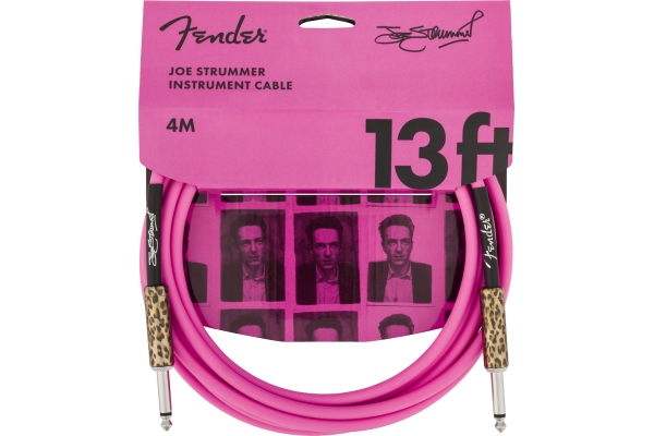 Joe Strummer 13' Instrument Cable Pink Leopard 3,96 m