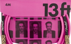 Cablu de instrument  Fender Joe Strummer 13' Instrument Cable Pink Leopard 4 m