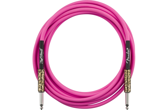 Cablu de instrument  Fender Joe Strummer 13' Instrument Cable Pink Leopard 4 m