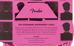 Cablu de instrument  Fender Joe Strummer 13' Instrument Cable Pink Leopard 4 m