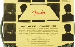 Cablu de Instrument Fender Joe Strummer Pro 13' Instrument Cable Drab Green
