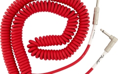 Cablu de Instrument Fender Original Series Coil Cable Straight-Angle 30' Fiesta Red