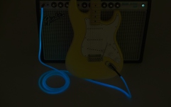 Cablu de Instrument Fender Professional Series Glow in the Dark Cable Blue 10'