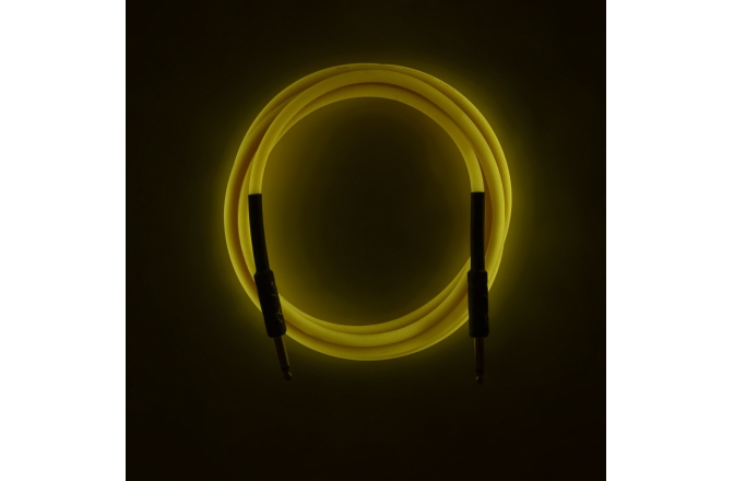Cablu de Instrument Fender Professional Series Glow in the Dark Cable Orange 10'