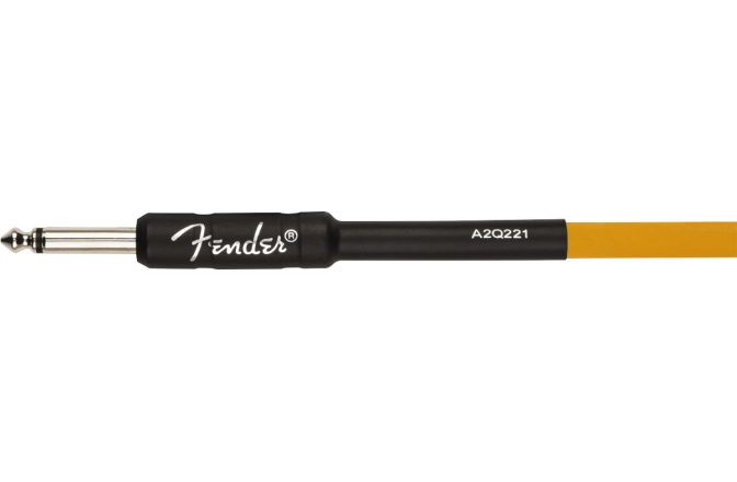 Cablu de Instrument Fender Professional Series Glow in the Dark Cable Orange 10'