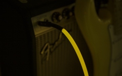 Cablu de Instrument Fender Professional Series Glow in the Dark Cable Orange 10'