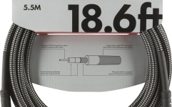 Cablu de Instrument Fender Professional Series Instrument Cable 18.6' Gray Tweed