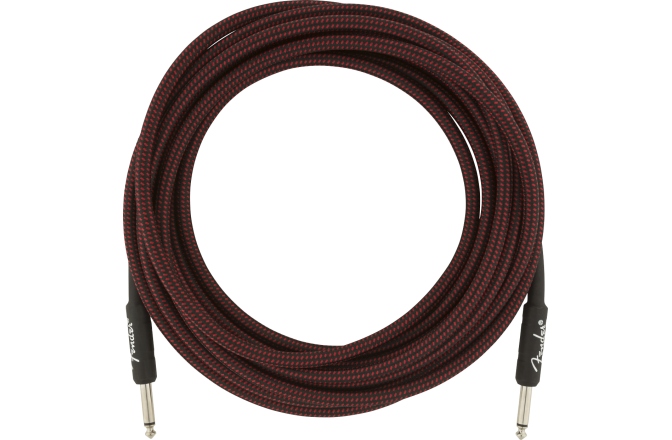 Cablu de Instrument Fender Professional Series Instrument Cable 18.6' Red Tweed
