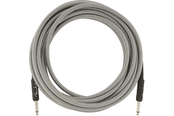 Professional Series Instrument Cable 18.6' White Tweed
