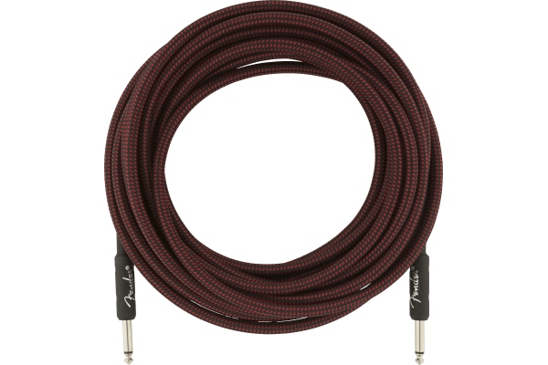 Professional Series Instrument Cable 25' Red Tweed