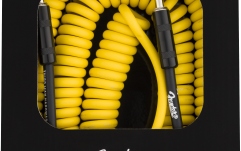 Cablu de instrument Fender X Third Man Hardware Yellow Coil Cable 9m
