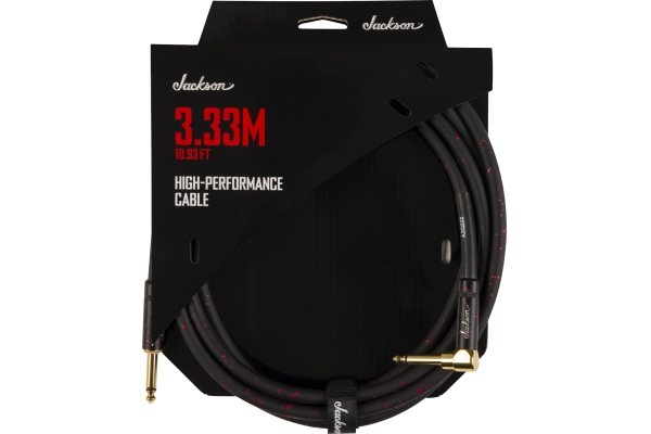 High Performance Cable Black and Red 10.93' (3.33 m)