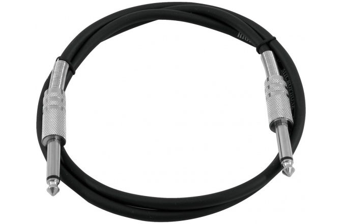 Cablu de interconectare Omnitronic Jack cable 6.3 mono 1m bk
