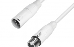 Cablu de microfon Adam Hall 4Star Mic XLR 10m White