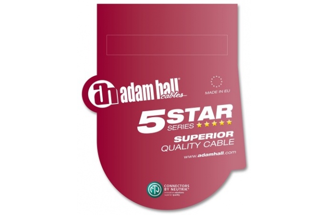 Cablu de microfon Adam Hall 5Star Mic XLR 1m