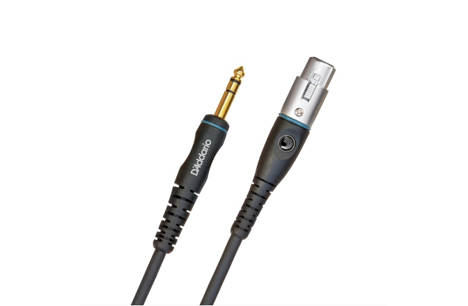 Cablu de microfon Daddario Custom Series XLRf - TRS 3,048 m