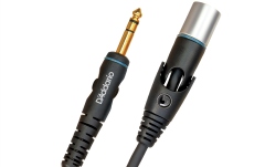 Cablu de microfon Daddario Custom Series  XLRm - TRS 1,52 m