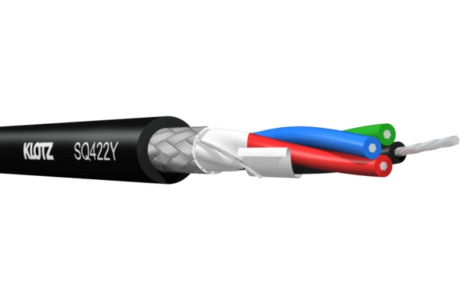 Cablu de microfon dublu Klotz StarQuad SQ422