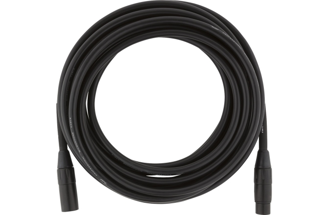 Cablu de Microfon Fender Professional Series Microphone Cable 25' Black