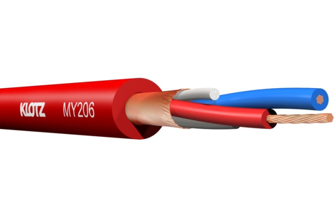 Cablu de microfon Klotz MY206 Red