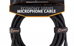 Cablu de microfon Ortega microphone cable XLR male / XLR female straight/straight - black cotton 9m/0,75q
