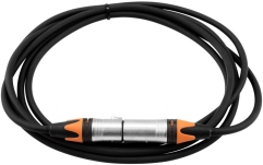 Cablu de microfon PSSO XLR cable COL 3m bk Neutrik