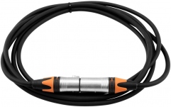 Cablu de microfon PSSO XLR cable COL 3pin 3m bk Neutrik