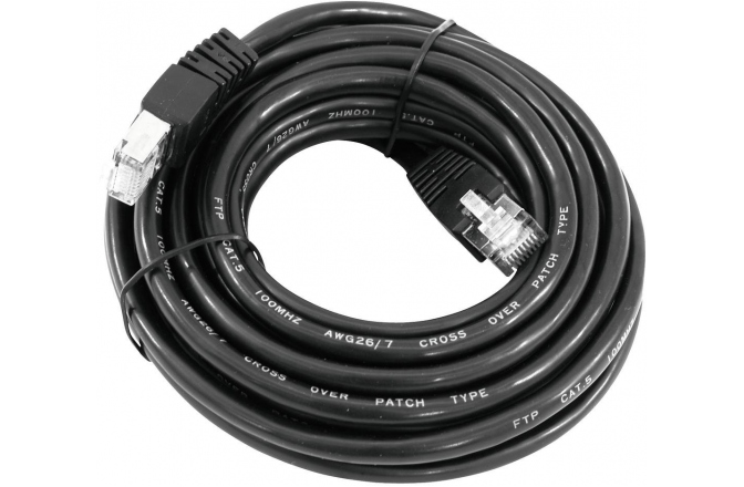cablu de rețea Omnitronic CAT-5 cable 5m bk