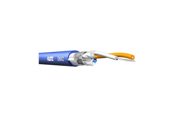 2-pair DMX cable2x 2x 0.22 mm² - PVC - blue - 300 m 2-pair DMX cable2x 2x 0.22 mm² - PVC - blue - 300 m