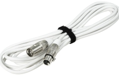 Cablu DMX Eurolite DMX cable XLR 3pin 1m white