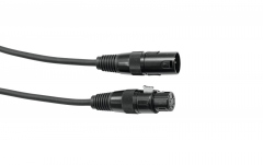 Cablu DMX Eurolite DMX cable XLR 5pin 3m bk