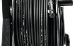 Cablu DMX PSSO DMX cable drum XLR 30m bk Neutrik 2x0.22