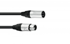 Cablu DMX PSSO DMX cable XLR 3pin 10m bk Neutrik