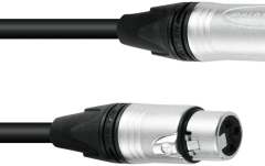 Cablu DMX PSSO DMX cable XLR 3pin 10m bk Neutrik