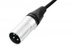 Cablu DMX PSSO DMX cable XLR 3pin 10m bk Neutrik